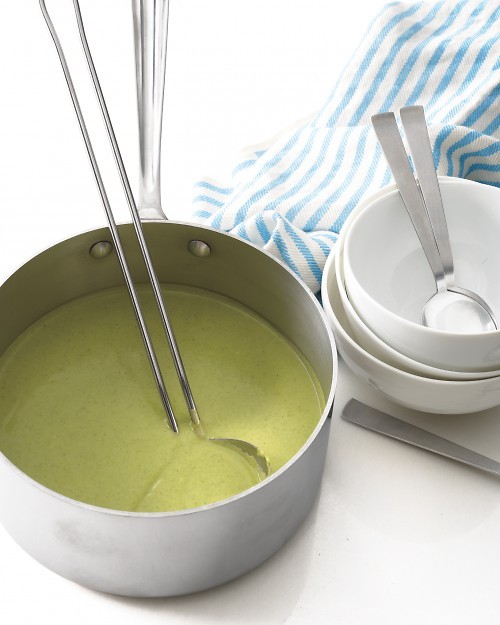 Cream of broccoli soup