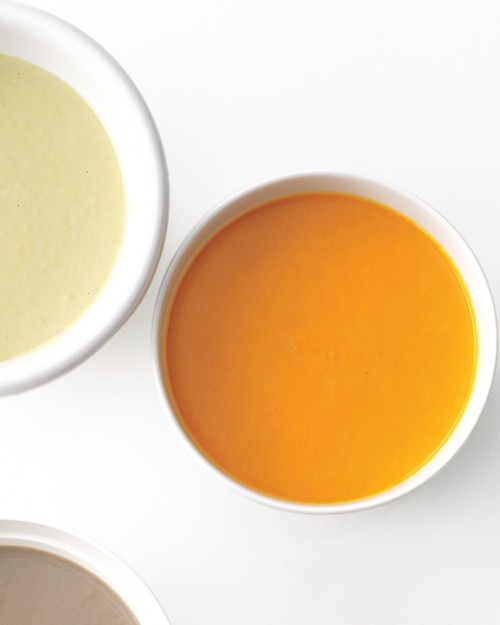 Cream of carrot soup