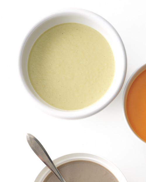 Cream of leek soup