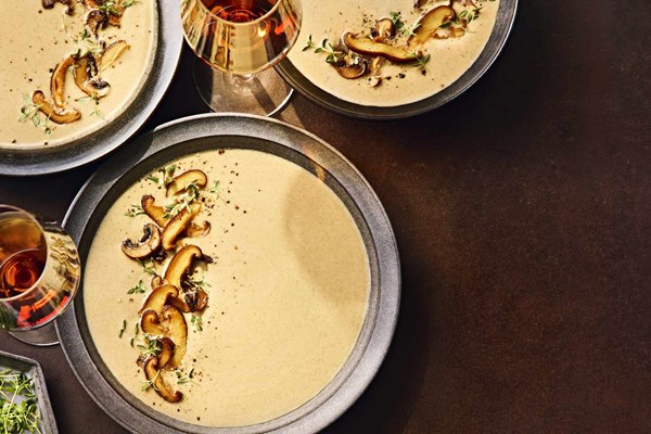 Cream of mushroom soup