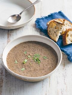 Cream of mushroom soup