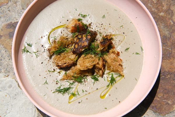 Cream of mushroom soup