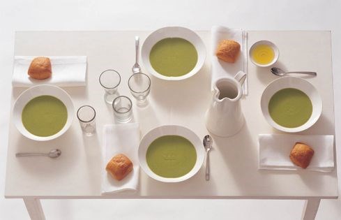 Cream of pea soup