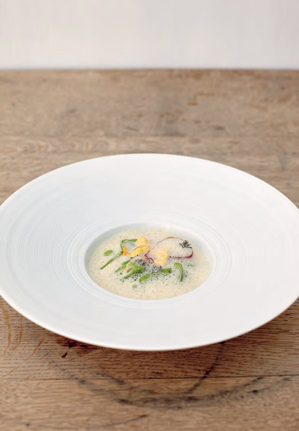 Cream of vegetable soup