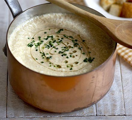 Cream of wild mushroom soup
