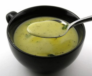Cream of zucchini soup