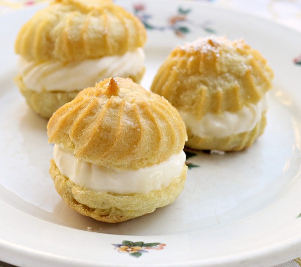 Cream puffs with meyer lemon cream filling recipe | Eat Your Books