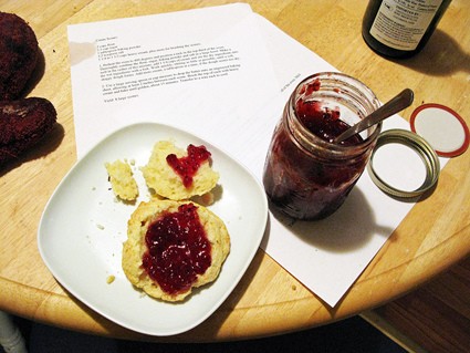 Cream scones, 1 2 3