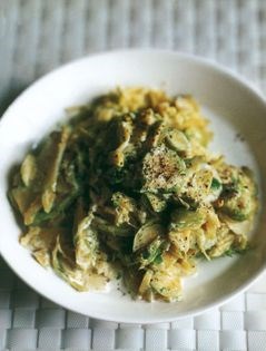 Creamed Brussels sprouts