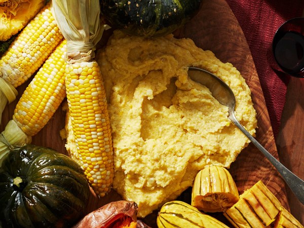 Creamed corn grits