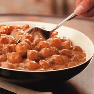Creamed onions