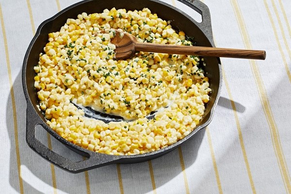 Creamed summer corn