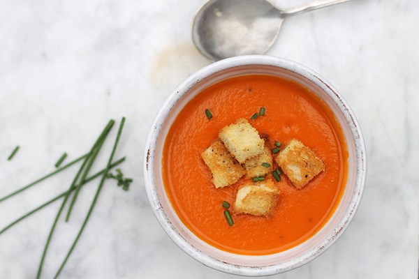 Creamless creamy tomato soup