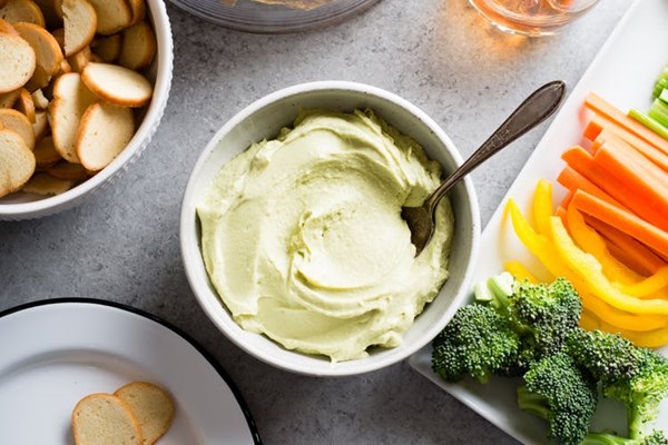 Creamy avocado dip