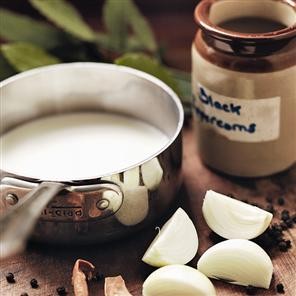 Creamy bread sauce