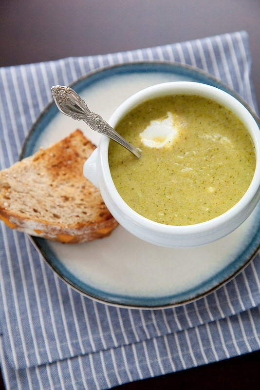 Creamy broccoli soup
