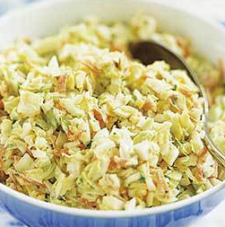 Creamy buttermilk coleslaw
