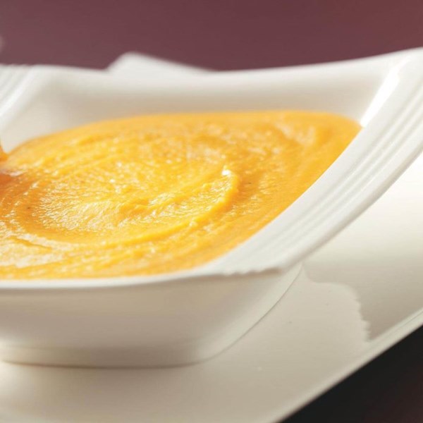Creamy butternut squash soup