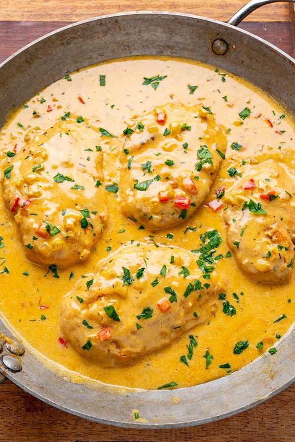 Creamy Cajun chicken