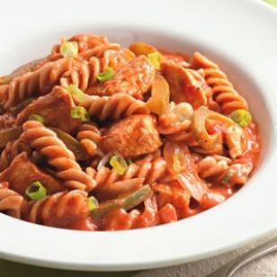 Creamy Cajun chicken pasta