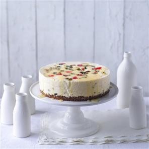 Creamy cassata cheesecake