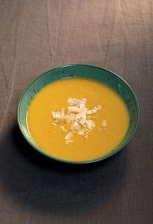 Creamy cauliflower & coconut [soup]
