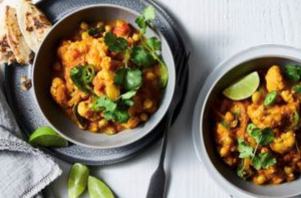 Creamy cauliflower curry