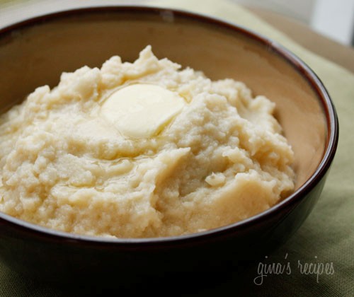Creamy cauliflower purée