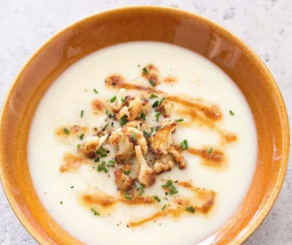 Creamy cauliflower soup