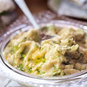 Creamy celeriac mash