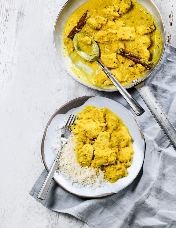 Creamy chicken korma
