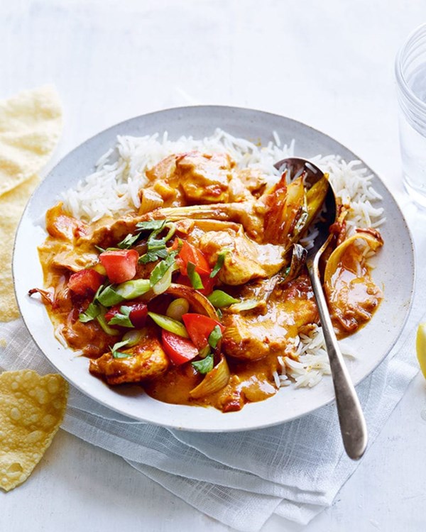Creamy chicken korma