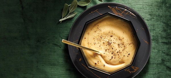 Creamy chickpea flour gravy