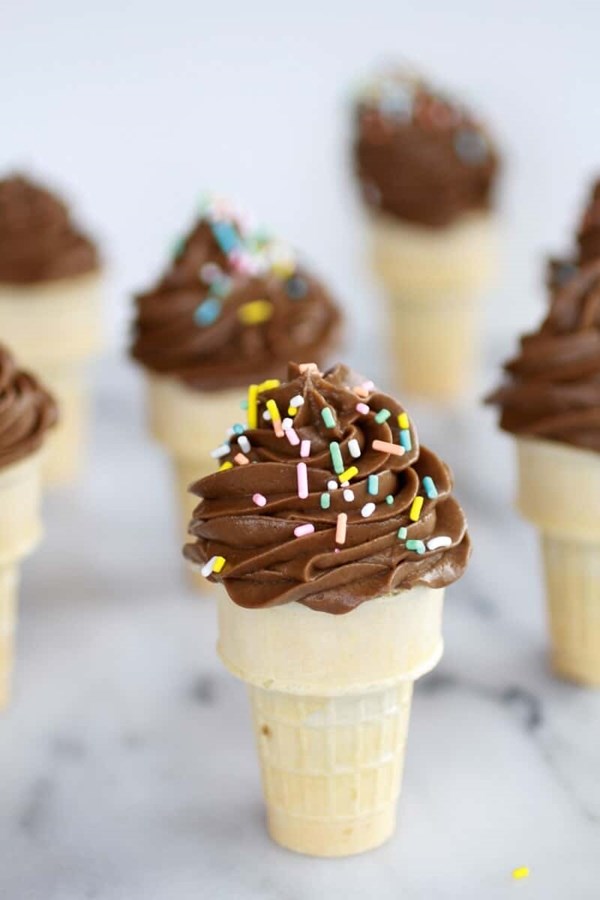 Creamy chocolate soft serve avocado ice cream