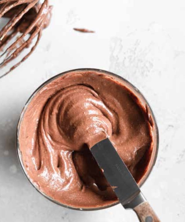 Creamy chocolate whip