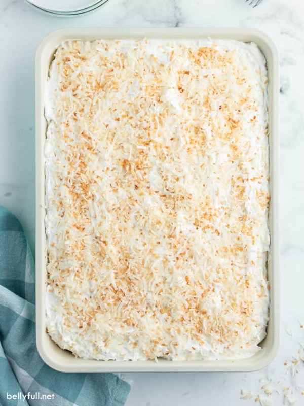 Creamy coconut cake