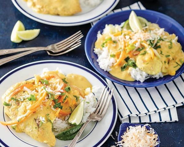 Creamy coconut chicken