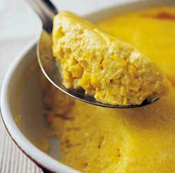 Creamy corn pudding
