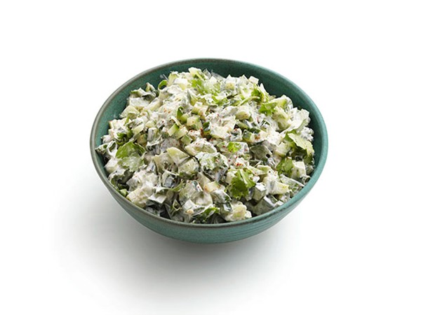 Creamy cucumber salsa