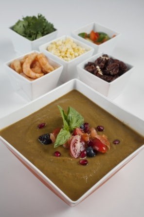 Creamy curry soup