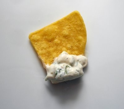 Creamy dill-caper dip