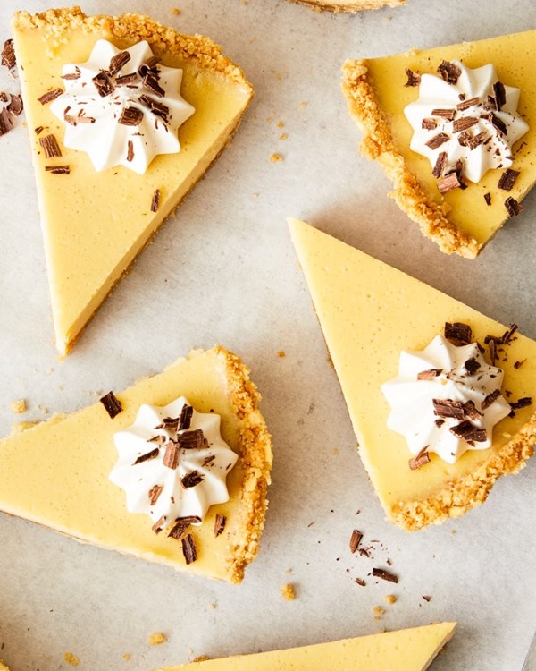 Creamy dreamy cheesecake pie