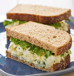 Creamy egg salad