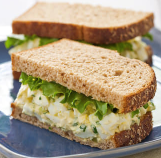 Creamy egg salad