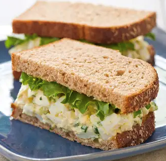 Creamy egg salad