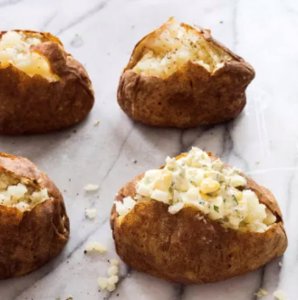 Creamy egg topping