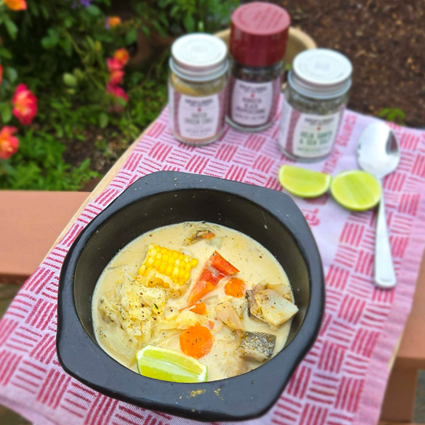 Creamy fish chowder