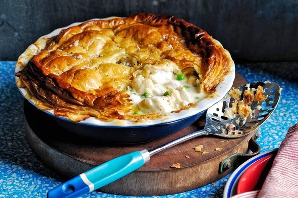 Creamy fish pie