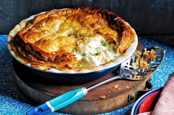 Creamy fish pie