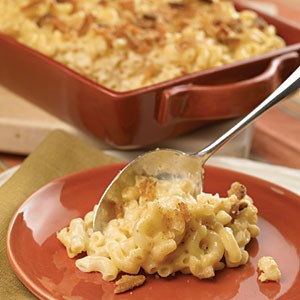 Creamy four-cheese macaroni